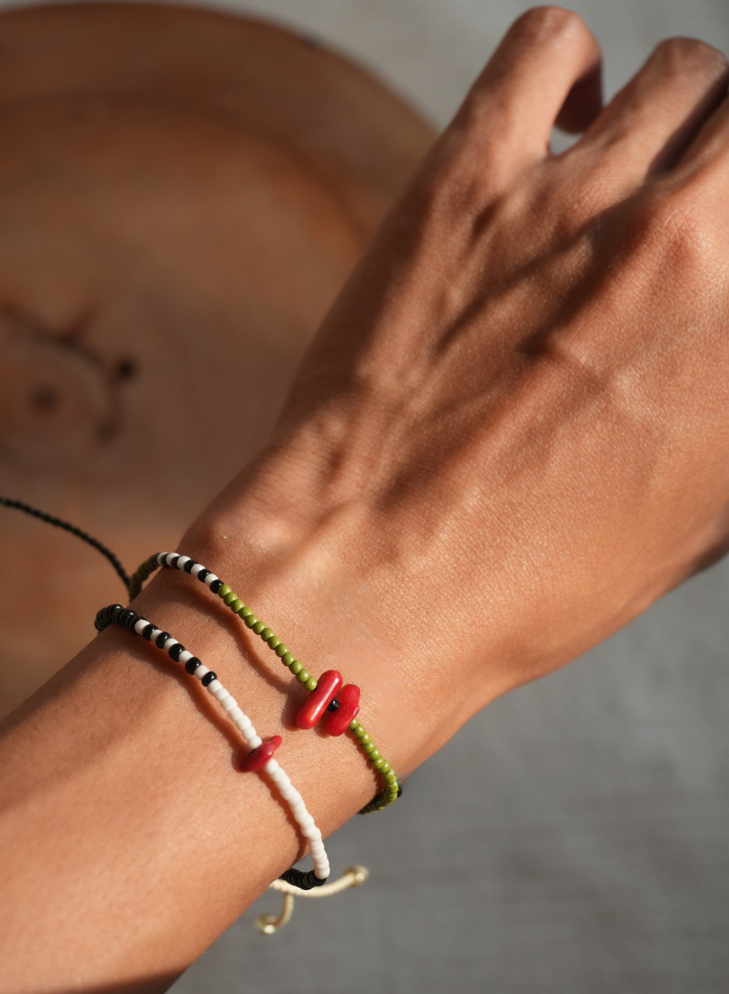 Za Bracelet | Gelang Tali Serut Japanese Beads dengan Stone
