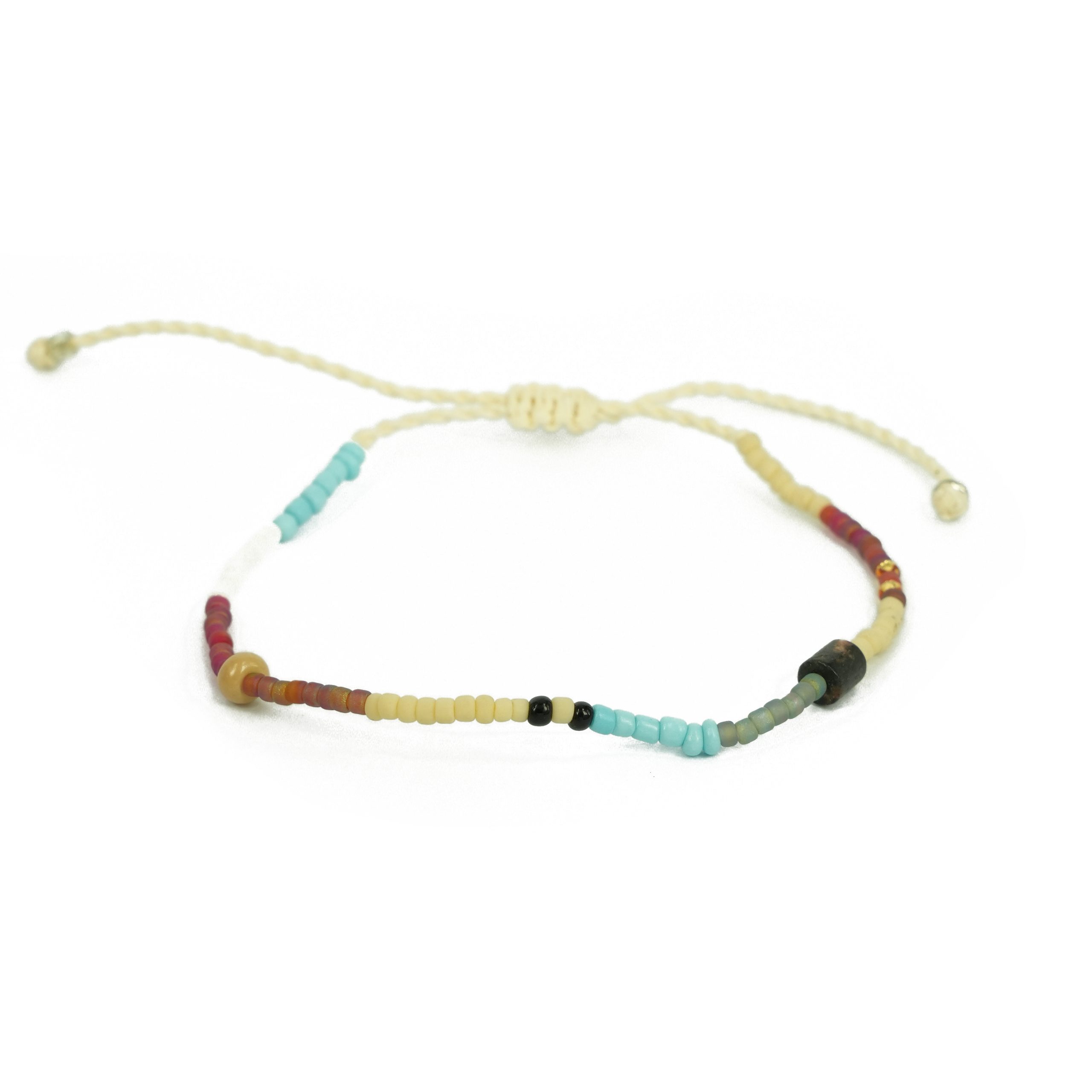 Za Bracelet | Gelang Tali Serut Japanese Beads dengan Stone