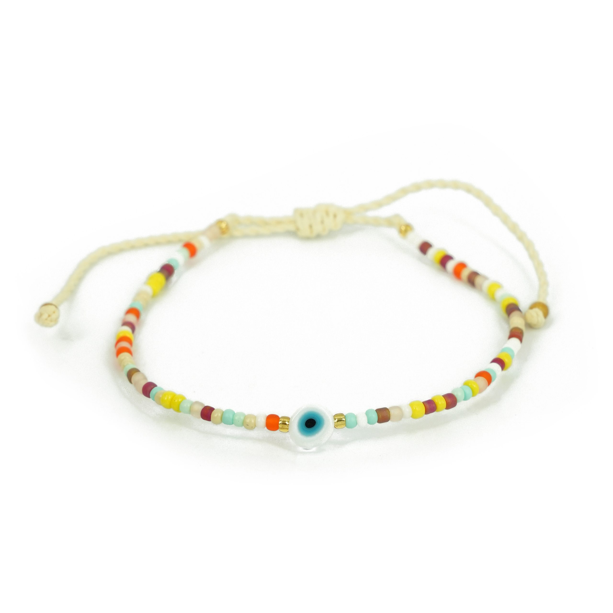 Za Bracelet | Gelang Tali Serut Japanese Beads dengan Stone