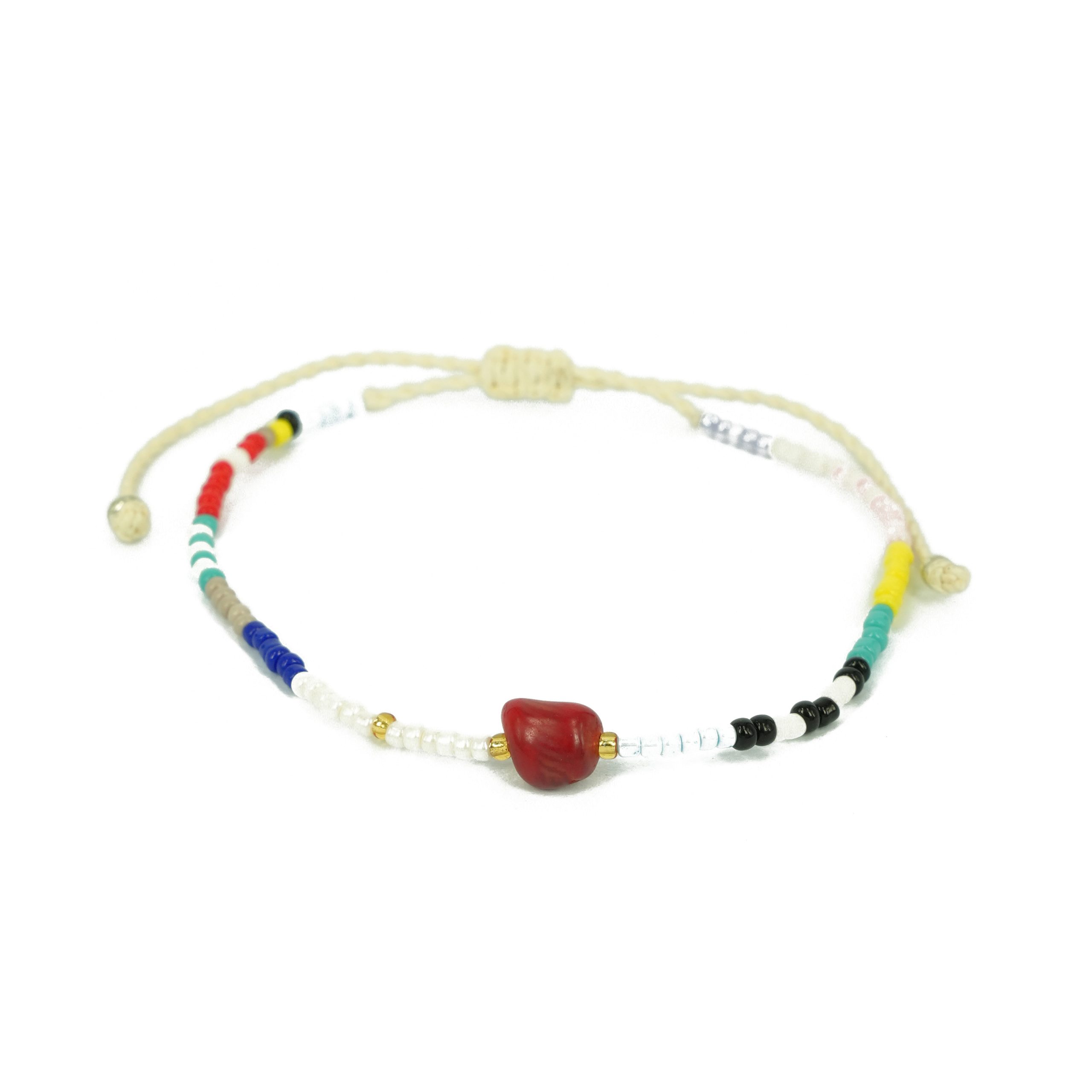 Za Bracelet | Gelang Tali Serut Japanese Beads dengan Stone