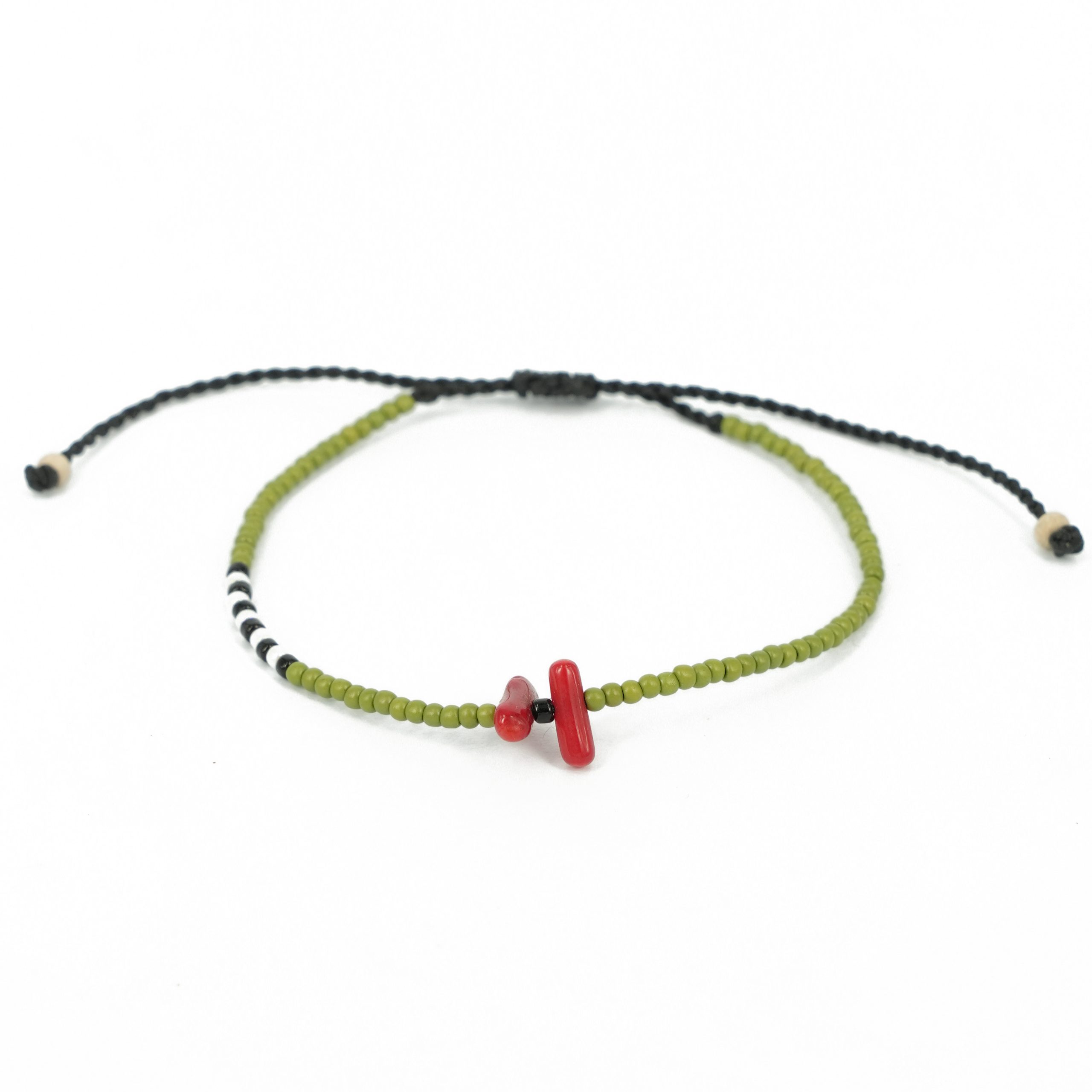 Za Bracelet | Gelang Tali Serut Japanese Beads dengan Stone