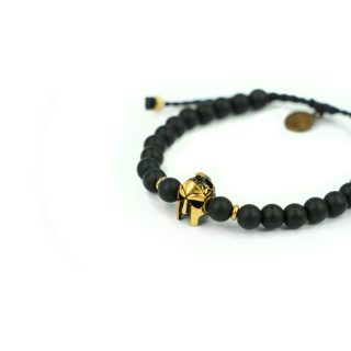 Matte Onyx with Charm Gold