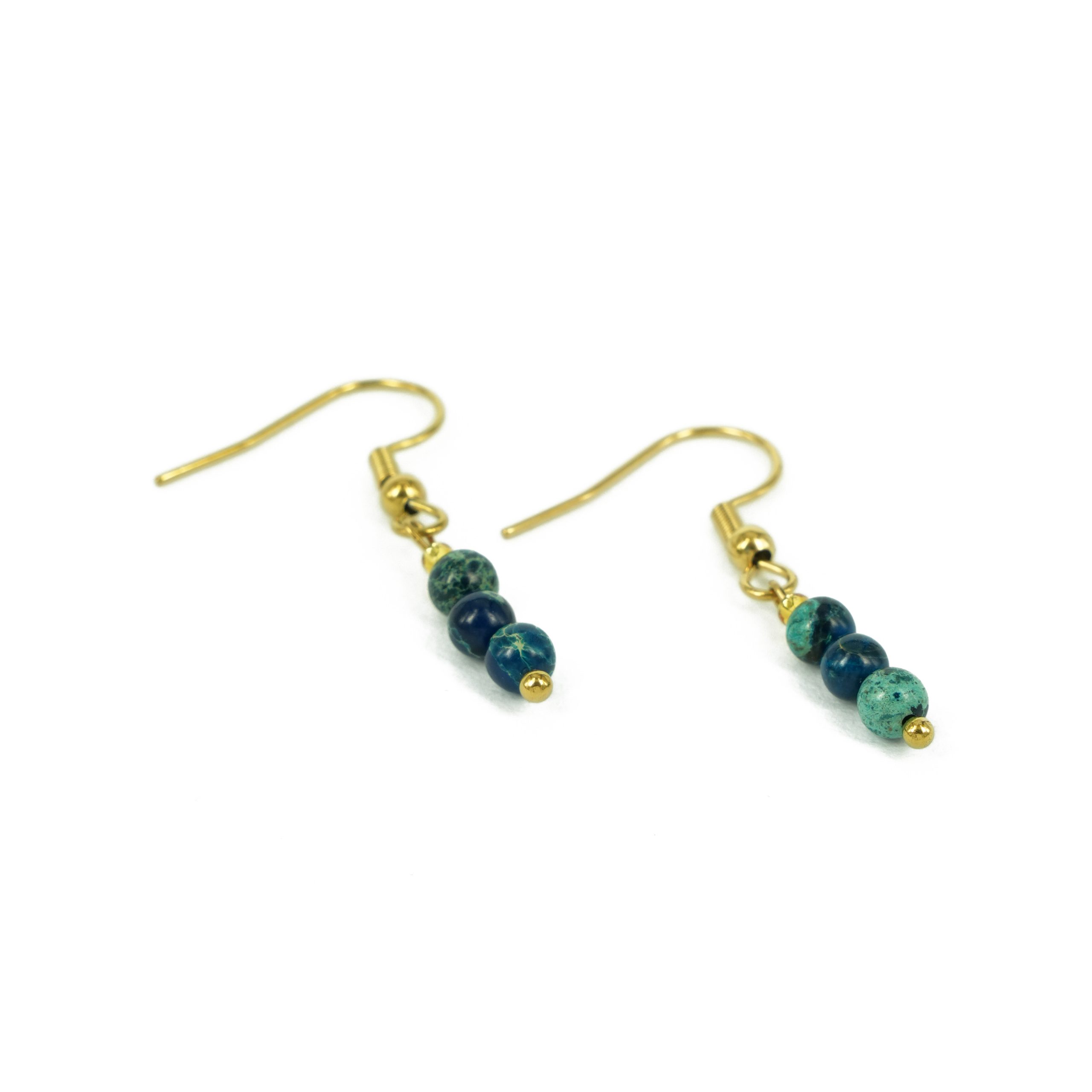 Za Earrings | Anting Stainless Steel Hook Gold
