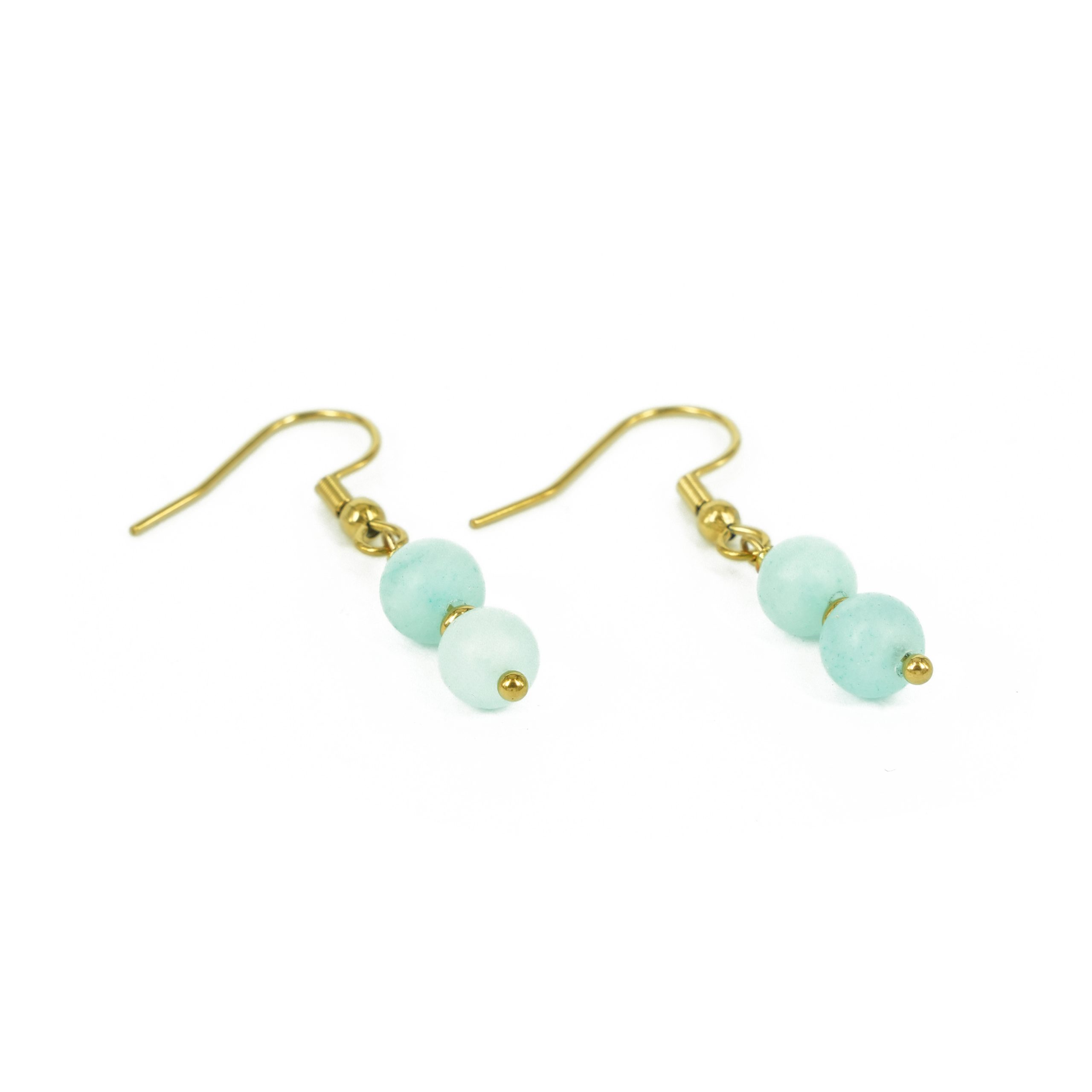 Za Earrings | Anting Stainless Steel Hook Gold