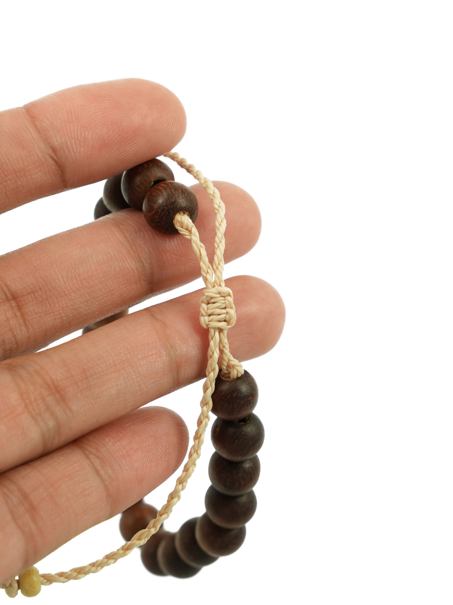 Za Bracelet | Gelang Tali Serut Wooden Beads