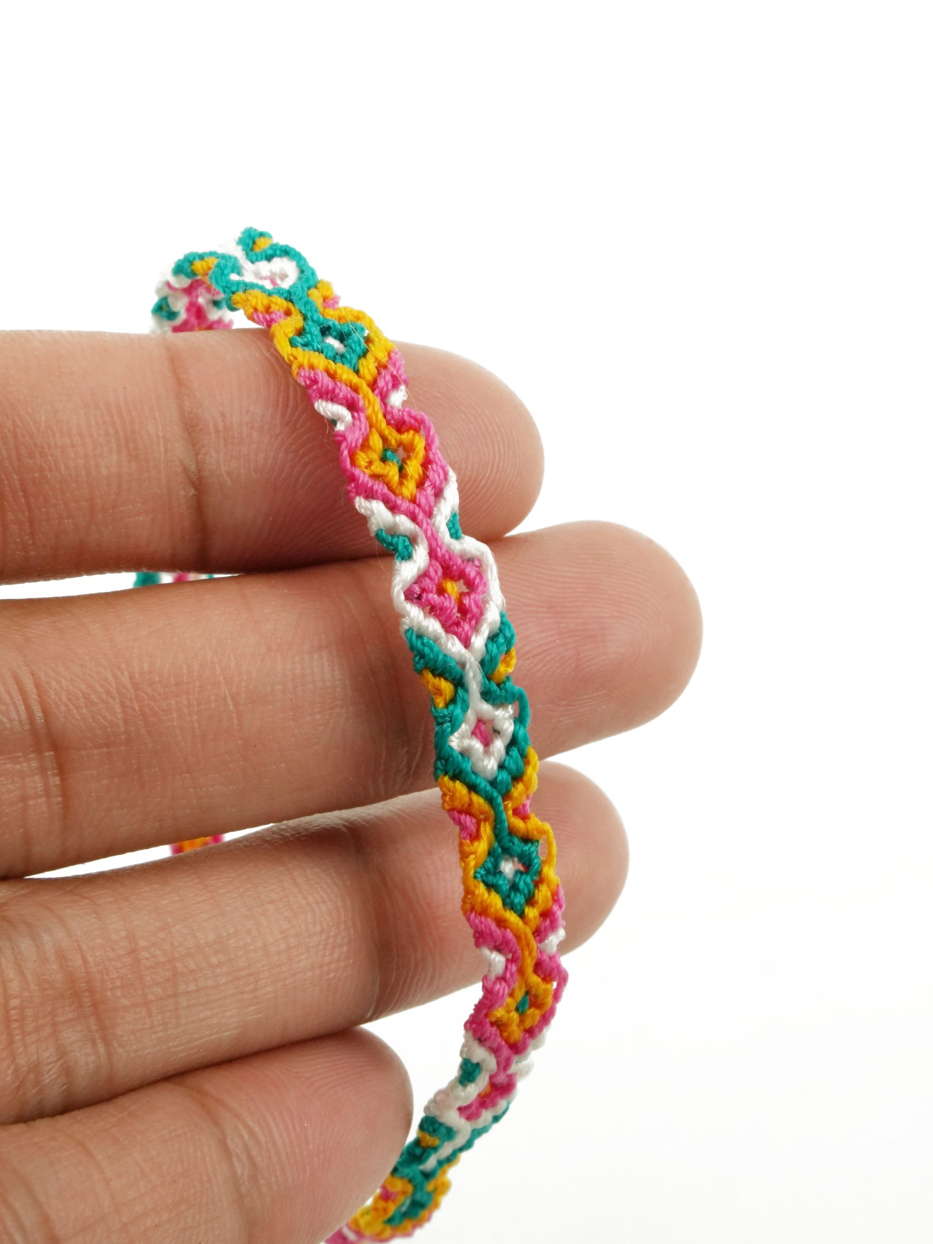 Za Bracelet | Gelang Makrame Kepang lima Handmade