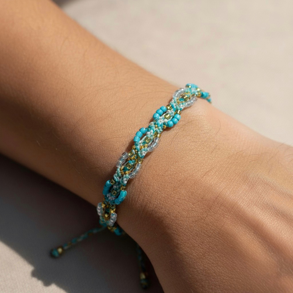 Za Bracelet | Gelang Makrame Manik
