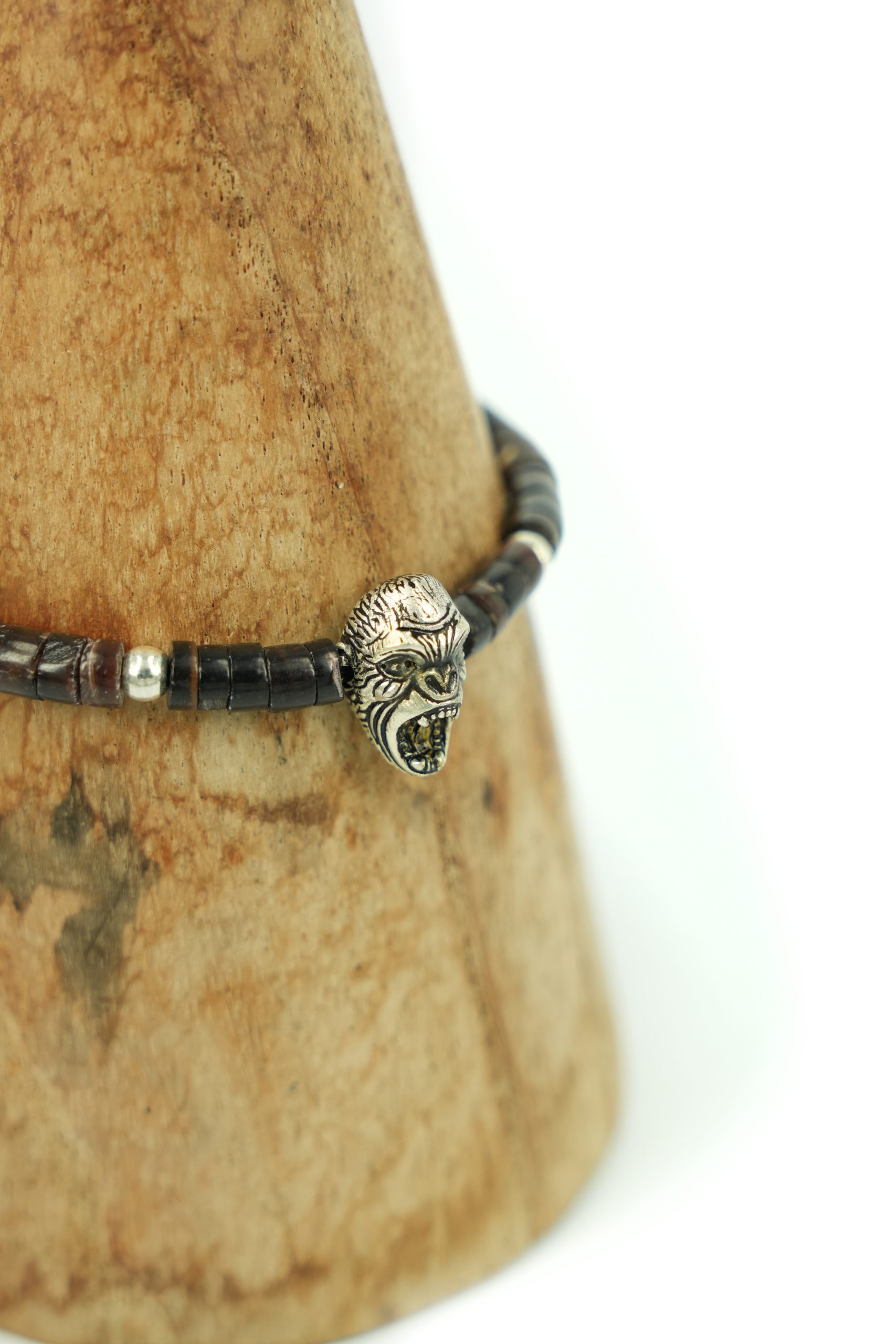 Black Pin Shell with Charm Bracelets