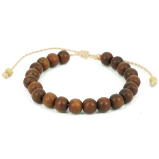 Za Bracelet | Gelang Tali Serut Wooden Beads