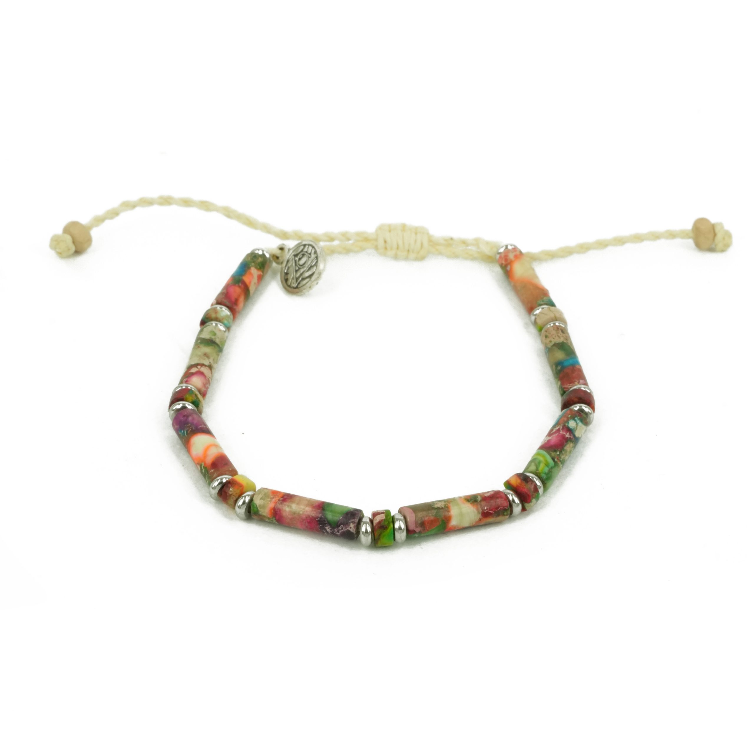 Cylinder Stones Bracelets