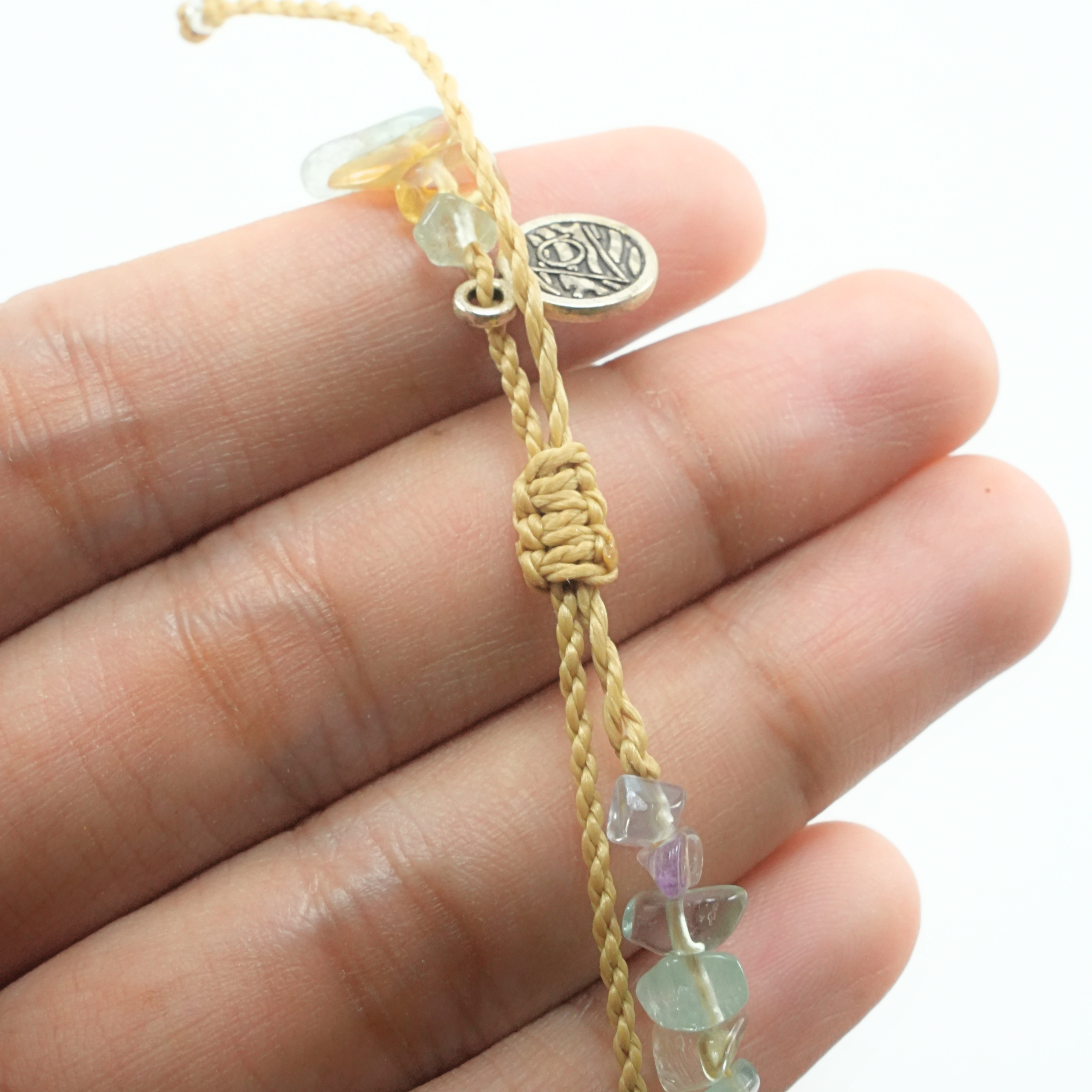 Za Bracelet | Gelang Tali dengan Batu Pecah